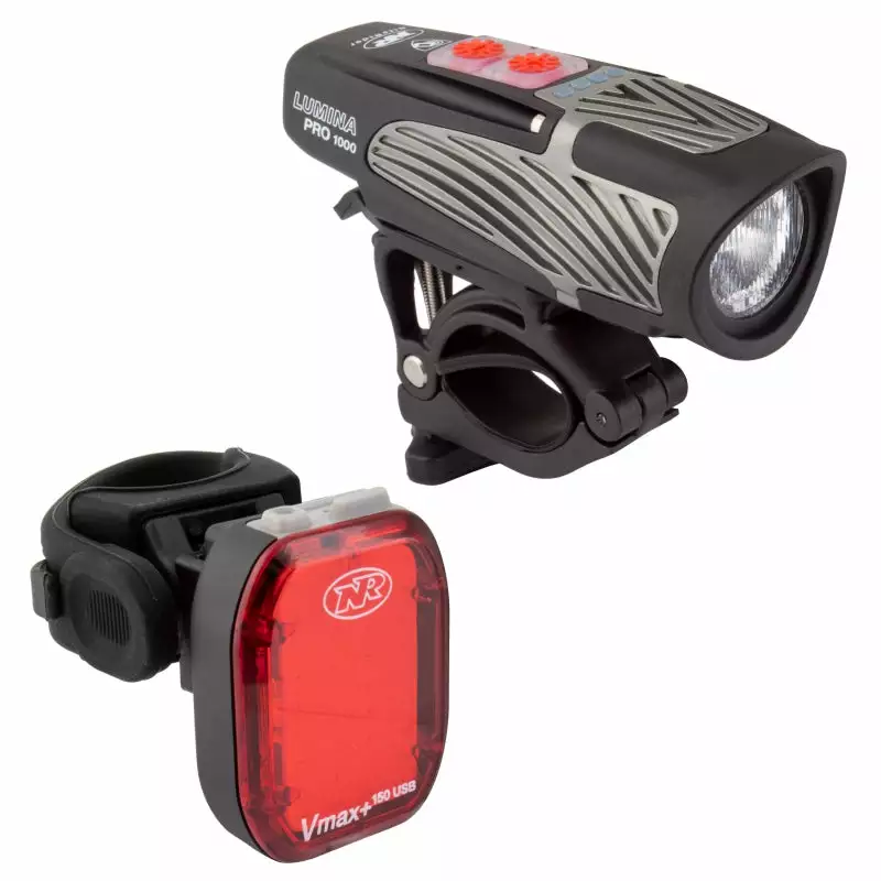 Niterider Lumina Pro 1000 And Vmax+ 150 Bike Light Set Combo 1 Niterider Lumina Pro 1000 And Vmax+ 150 Bike Light Set Combo
