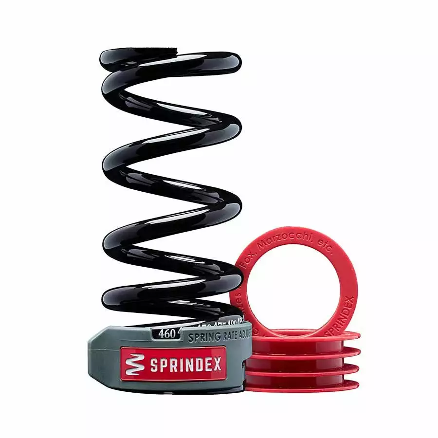 Sprindex Adjustable Rate Rear Shock Coil Spring 1 Sprindex Adjustable Rate Rear Shock Coil Spring