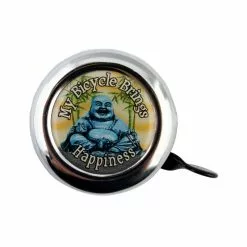 Clean Motion Swell Bells Chrome Bicycle Bell Mirrors/Bells