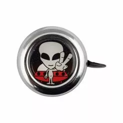 Clean Motion Swell Bells Chrome Bicycle Bell Mirrors/Bells