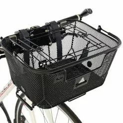 Baskets Axiom QR Dual Function Pet Bicycle Basket Black