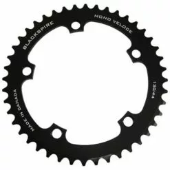 Blackspire Mono Veloce Fixie Chainring 5 Arm 130mm 3/32" Black Chainrings
