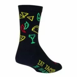 Sock Guy Taco Life 6" Socks