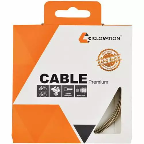 Cables Ciclovation Premium Shifter Inner Cable Nano-Slick 2 Cables Ciclovation Premium Shifter Inner Cable Nano-Slick