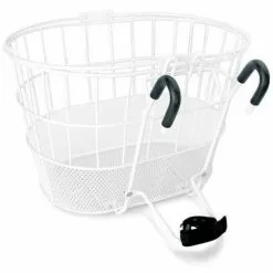 ColorBasket Oval Mesh Bottom Lift-Off Front Bike Basket