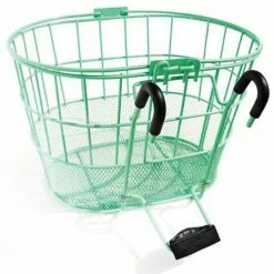 ColorBasket Oval Mesh Bottom Lift-Off Front Bike Basket