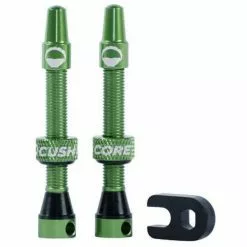 CushCore 2 Air Tubeless Valve Set Pair Tubes / Accessories
