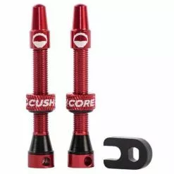 CushCore 2 Air Tubeless Valve Set Pair Tubes / Accessories