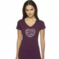 DHD Wear Bike Love Womens T-Shirt Clothing