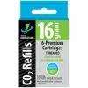 Genuine Innovations 16g C02 Threaded Cartridges 6 Pack Pumps And CO2