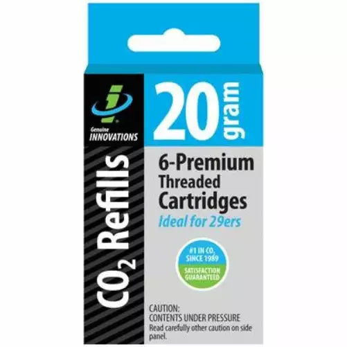 Genuine Innovations 20g C02 Threaded Cartridges 6 Pack Pumps And CO2 1 Genuine Innovations 20g C02 Threaded Cartridges 6 Pack Pumps And CO2