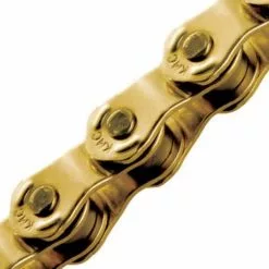 KMC HL810 Bike Chain 100 Links Gold