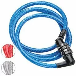 Kryptonite Keeper 712 Combo Cable Lock Blue Locks