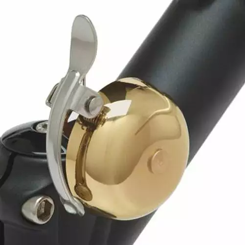 Mirrycle Striker Bicycle Bell Mounts On Top Cap Of Stem Mirrors/Bells 1 Mirrycle Striker Bicycle Bell Mounts On Top Cap Of Stem Mirrors/Bells