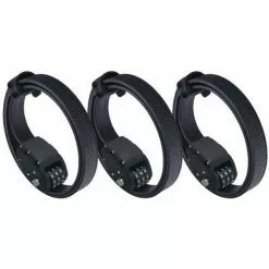 Locks OTTOLOCK Cinch Combination Lock 3-Pack 18"/30"/60" Black
