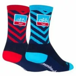 Sock Guy People For Bikes Socks 6"