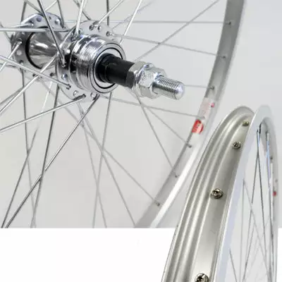 Sta-Tru Wheels Wheelsets Sta Tru Double Wall Wheels 26" X 1-3/8" 2 Sta-Tru Wheels Wheelsets Sta Tru Double Wall Wheels 26" X 1-3/8"