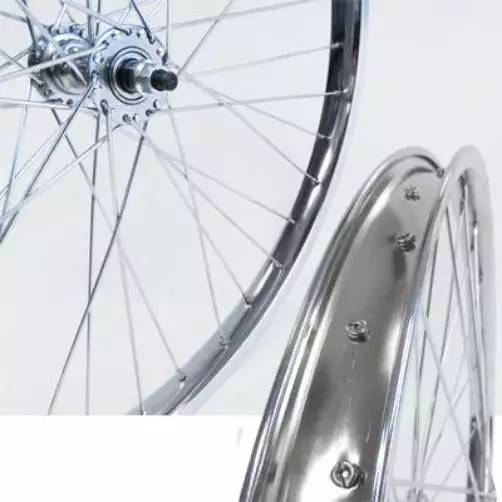 KT PRODUCTS Wheelsets KT 26" Chrome Cruiser Steel Wheels Coaster Brake 3/8" Bolt 2 KT PRODUCTS Wheelsets KT 26" Chrome Cruiser Steel Wheels Coaster Brake 3/8" Bolt