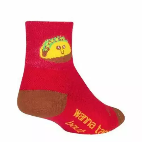 Sock Guy Tacotherapy Cycling 3" Socks 1 Sock Guy Tacotherapy Cycling 3" Socks