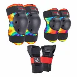 Triple Eight Saver Series Pads 3-Pack Elbow/Knee/Wrist Guards