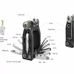 Topeak Ninja Master + Tool Box T16 Mini Tool