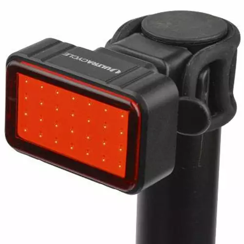Ultracycle 30 Lumen USB Rear Taillight W/Brake LightUltracycle 30 Lumen USB Rear Taillight W/Brake Light 1 Ultracycle 30 Lumen USB Rear Taillight W/Brake LightUltracycle 30 Lumen USB Rear Taillight W/Brake Light