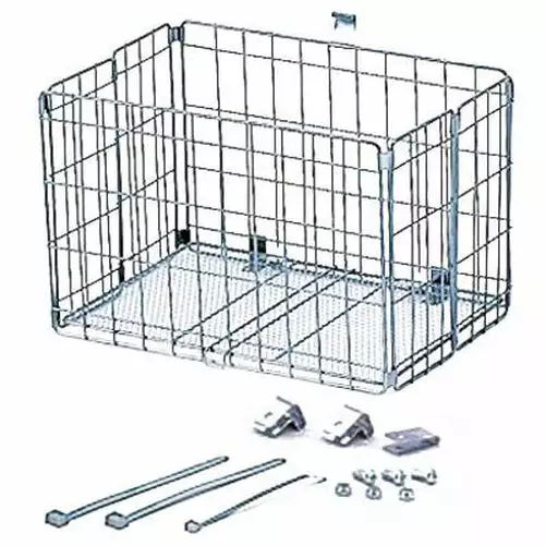 UltraCycle Folding Bike Basket Rear Rack Mount 1 UltraCycle Folding Bike Basket Rear Rack Mount