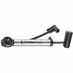 UltraCycle Alloy Hand Thrust Mini Pump W/Gauge