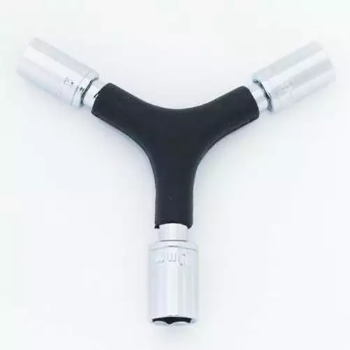 Ultracycle 3-Way Y Socket Wrench 8/9/10mm 1 Ultracycle 3-Way Y Socket Wrench 8/9/10mm