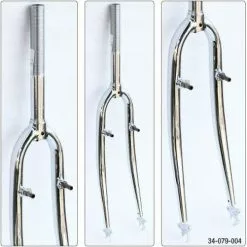 UltraCycle Bicycle Replacement Cromoly Hybrid Fork 700c 1" Threaded