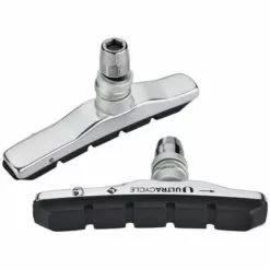 UltraCycle V-Brake Shoe Pads W/ Alloy Holder