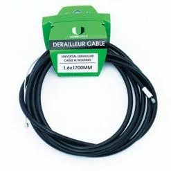 Cables UltraCycle Galvanized Shifter Derailleur Cable And Housing Set 1700mm