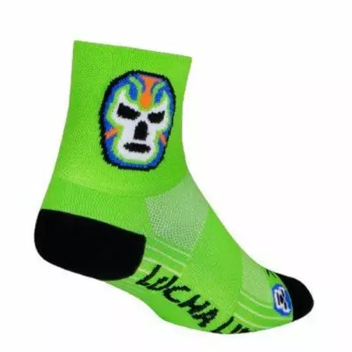 Sock Guy SGX Luchador Cycling 4" Socks 1 Sock Guy SGX Luchador Cycling 4" Socks