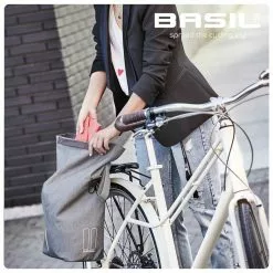 Basil City Shopper Pannier Bag Bags