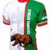 World Jerseys California Flag Mens Cycling Jersey