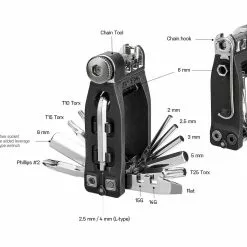 Topeak Ninja 16+ Function Mini Multi Folding Tool