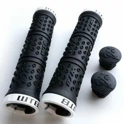 WTB Tech Trail Dual Clamp-On Lock On Grips W/Clamps Grips & Road Tape