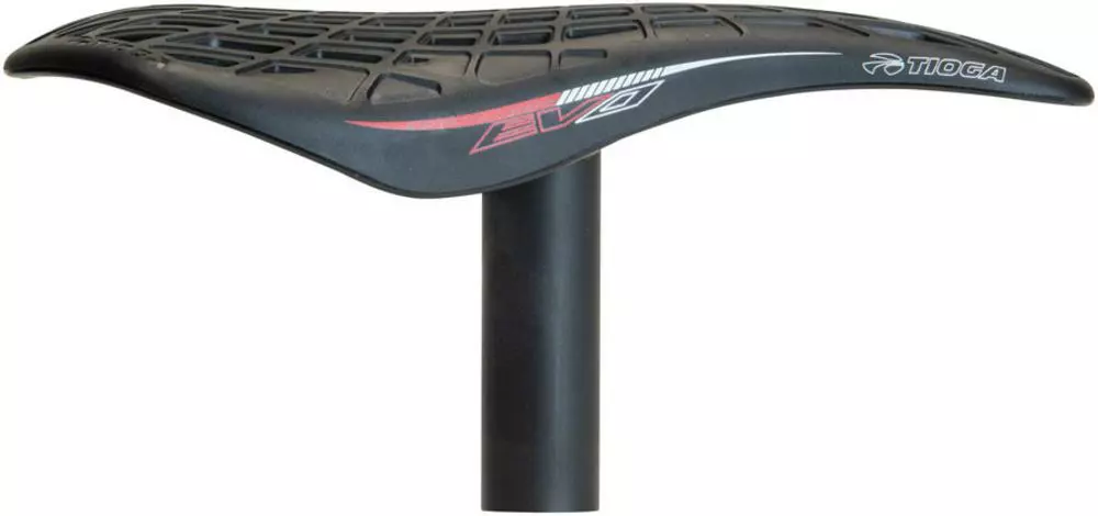 Tioga D-Spyder Evo Saddle + Carbonite Integrated Seapost 27.2 2 Tioga D-Spyder Evo Saddle + Carbonite Integrated Seapost 27.2