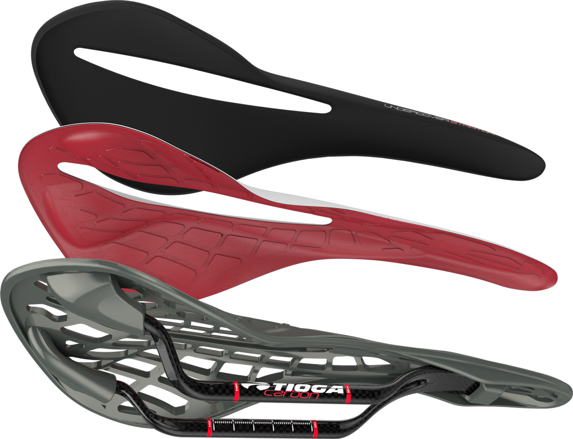 Tioga Undercover Stratum Carbon Saddle Saddles 3 Tioga Undercover Stratum Carbon Saddle Saddles