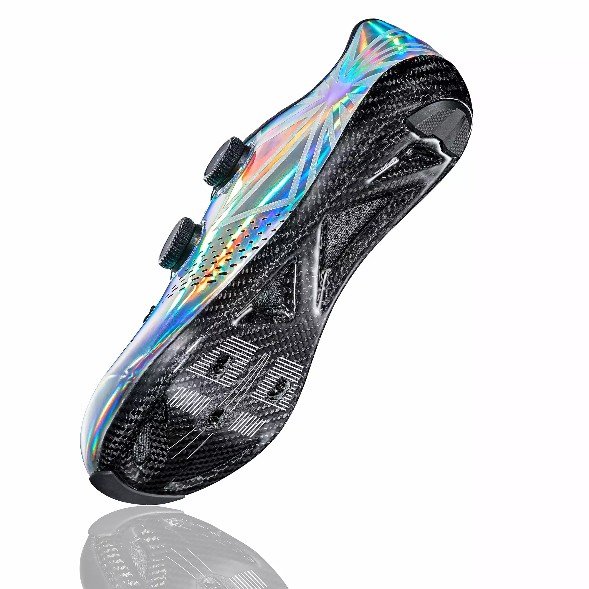 Supacaz Kazze Carbon Road Shoe Hologram 4 Supacaz Kazze Carbon Road Shoe Hologram