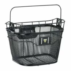 E-Bike Components Topeak Front Bike Basket E-Bike W/ Fixer 3E