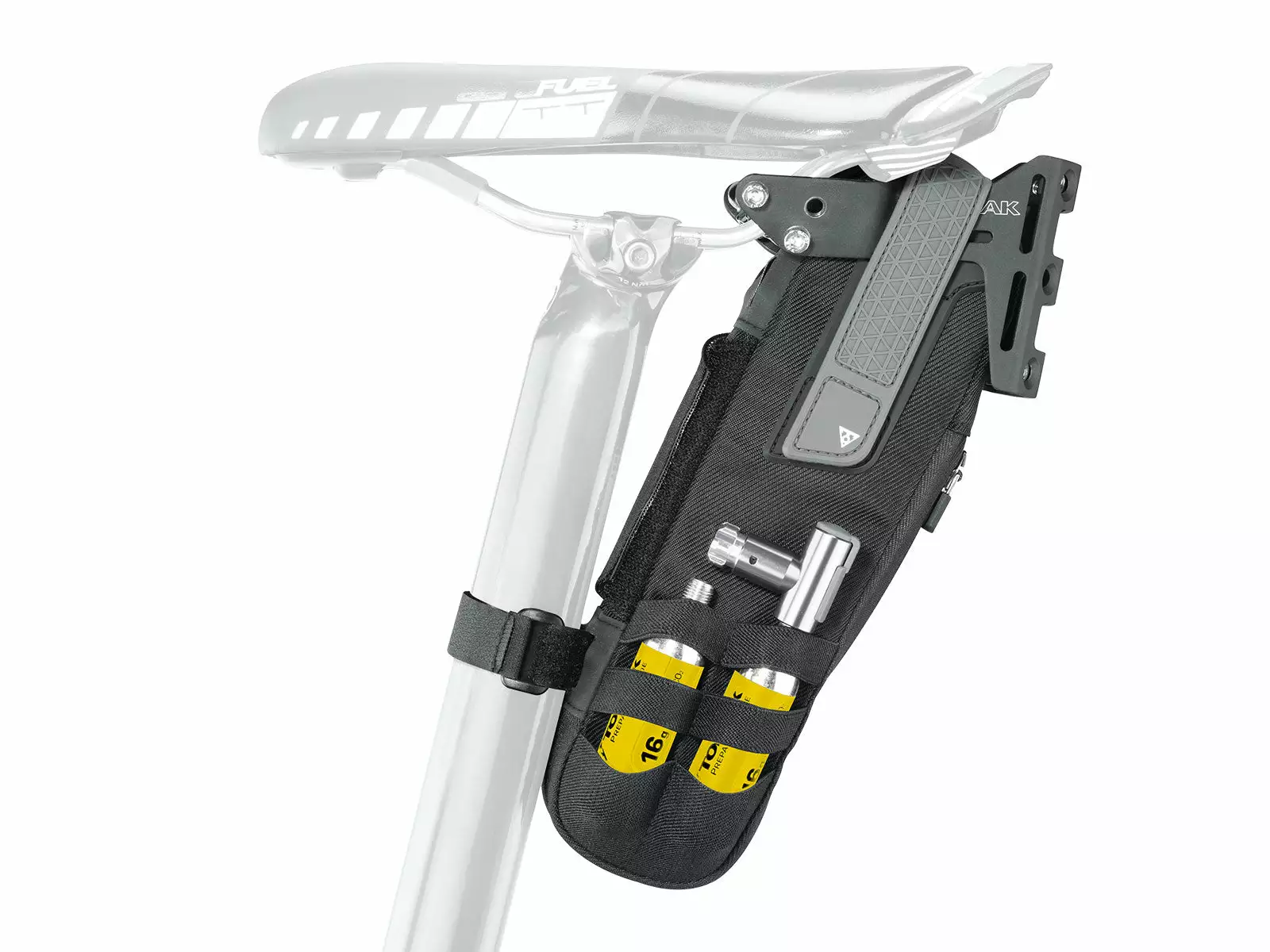 Bags Topeak Tri-Backup Tire Bag Top Tube/Saddle Bag 4 Bags Topeak Tri-Backup Tire Bag Top Tube/Saddle Bag