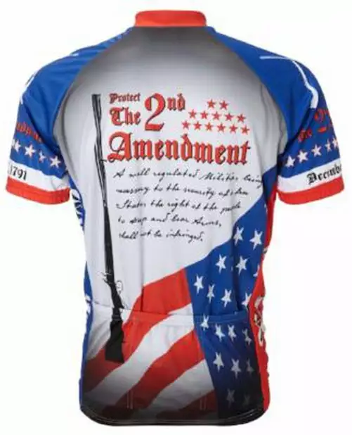World Jerseys 2nd Amendment Mens Cycling Jersey 2 World Jerseys 2nd Amendment Mens Cycling Jersey