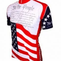 World Jerseys US Constitution Mens Cycling Jersey