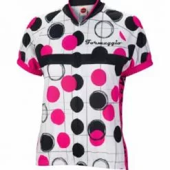 World Jerseys Formaggio Dots Womens Cycling Jersey